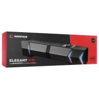 Rampage Elegant X10 2.0 Bluetooth'lu Rms 3W*2 RGB Işıklı Multimedia Usb 5V 45dB Gaming Oyuncu Speaker